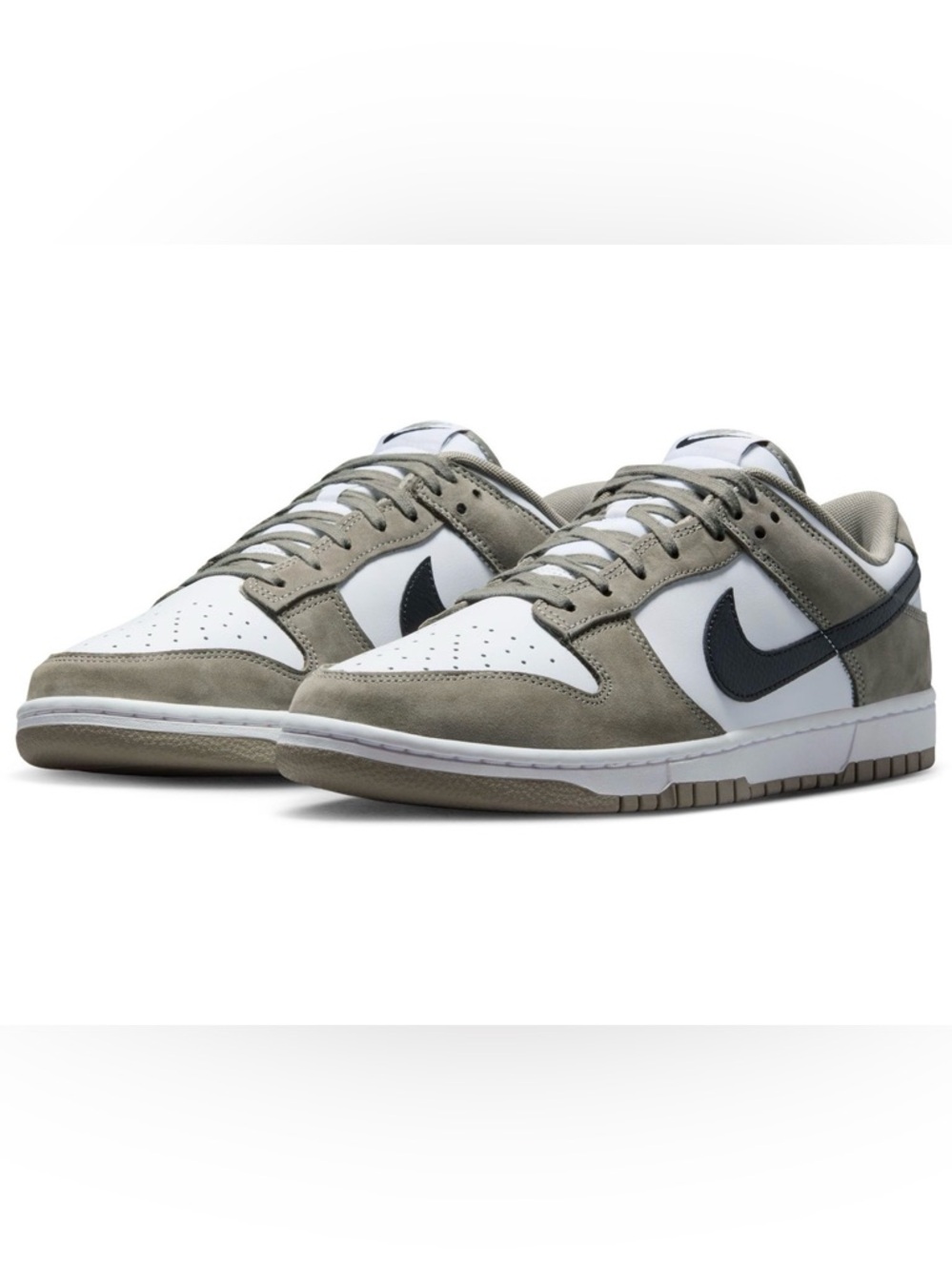Nike Dunk Low Light Army White